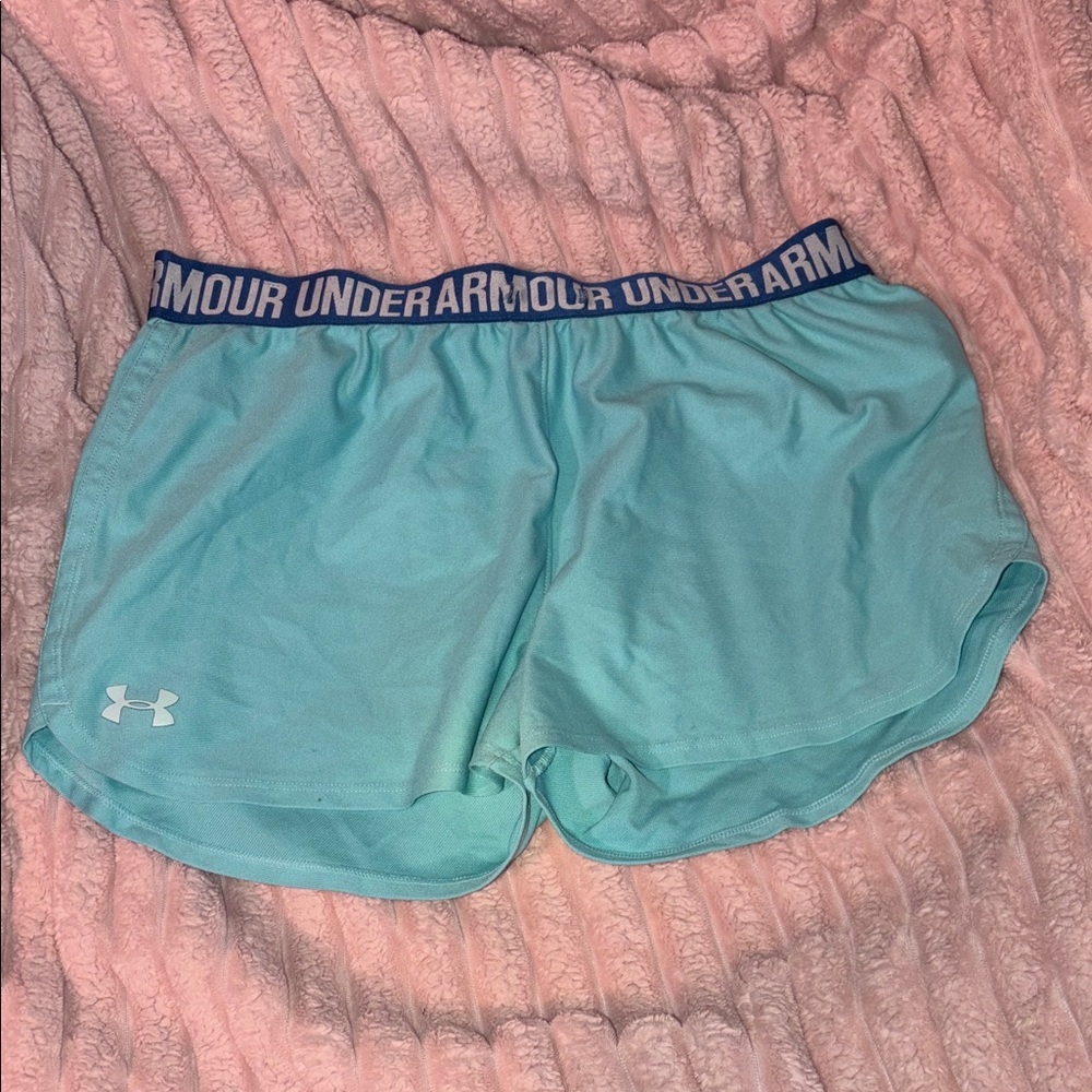 Under Armour Women's Aqua Athletic Shorts